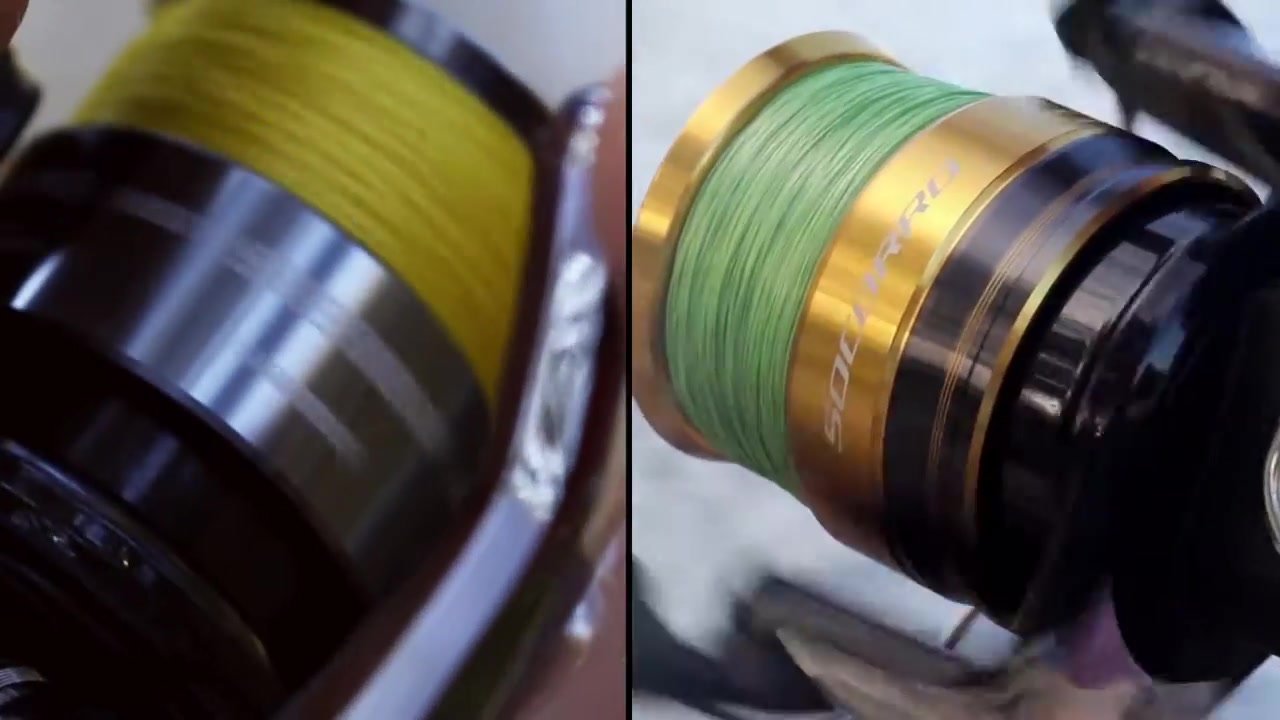 Split-screen close-ups of the Socorro and Sienna reels.
