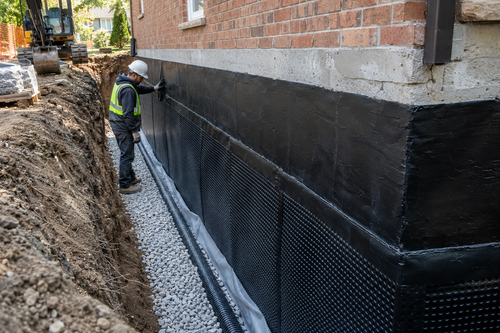 Foundation waterproofing