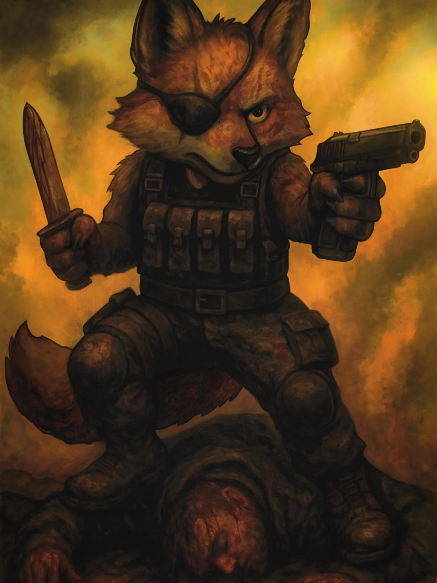 Skulk original concept artwork 4