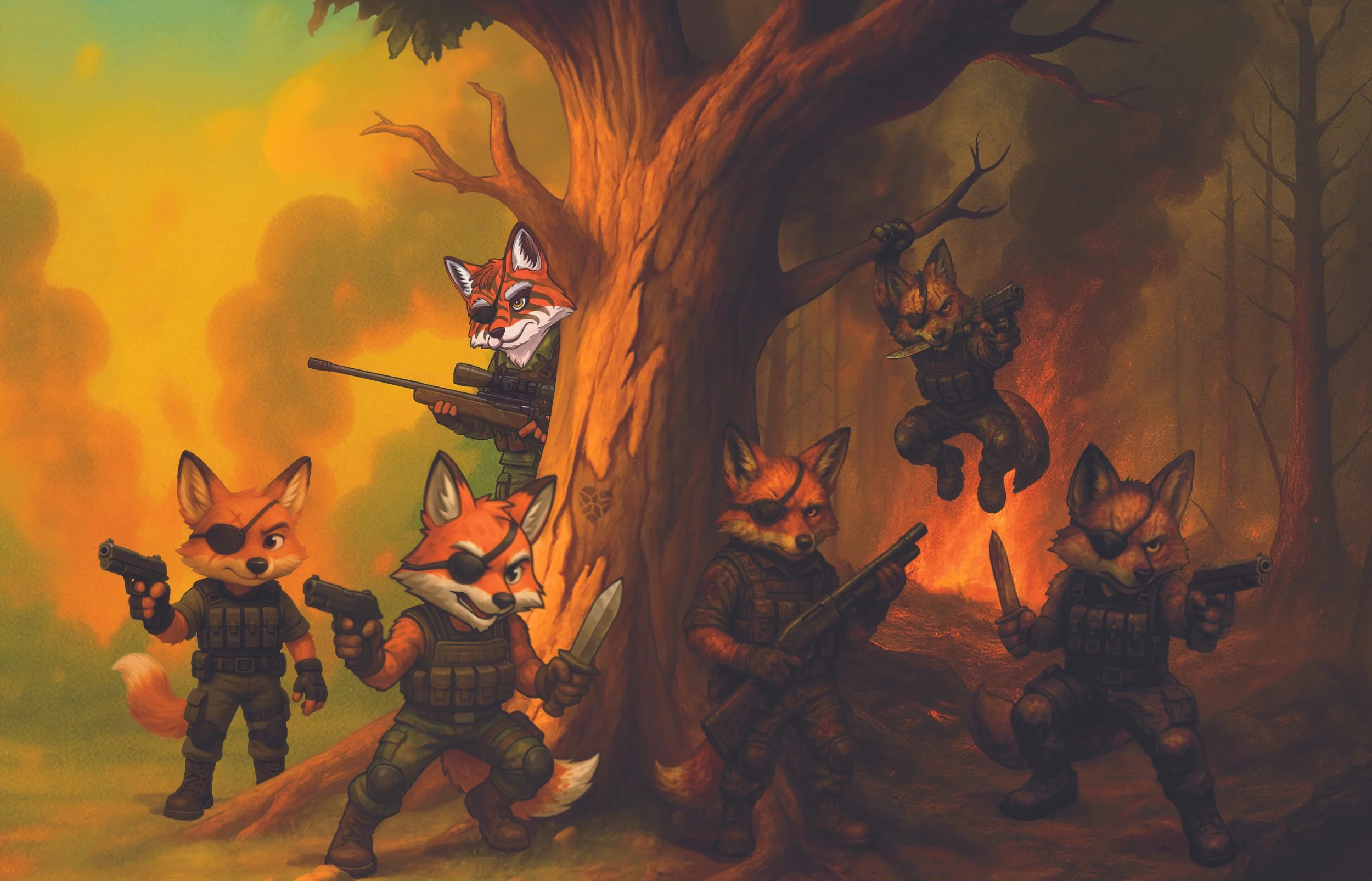 Skulk original concept artwork 3