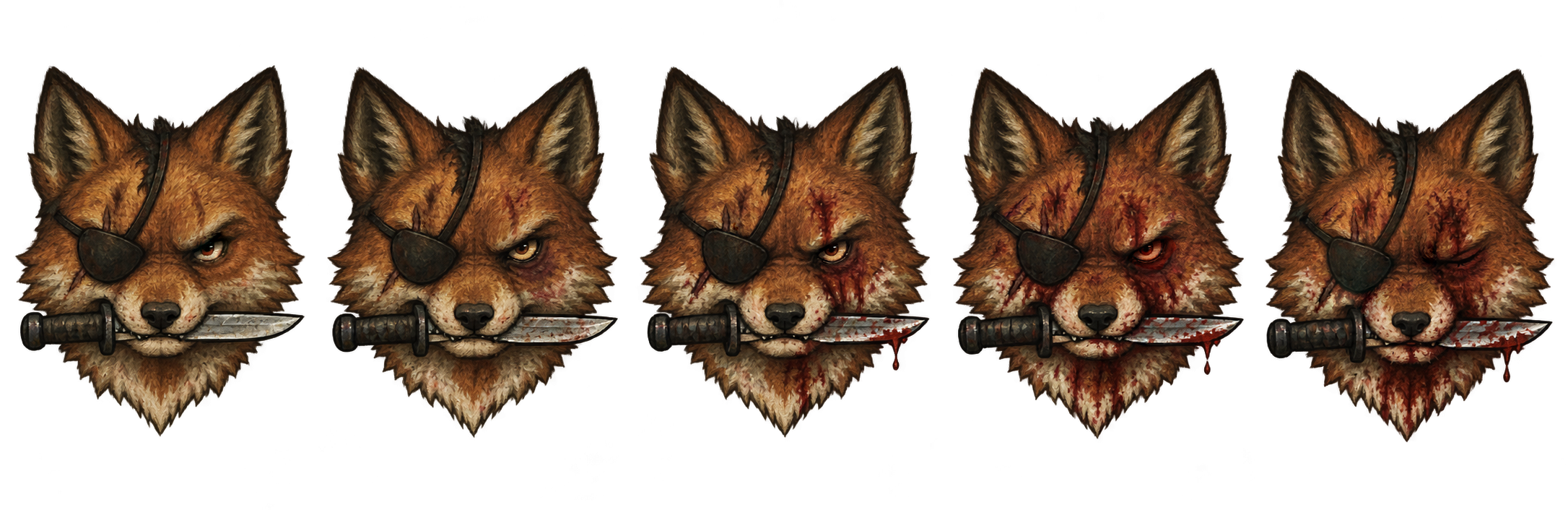 Skulk game sprite sheet
