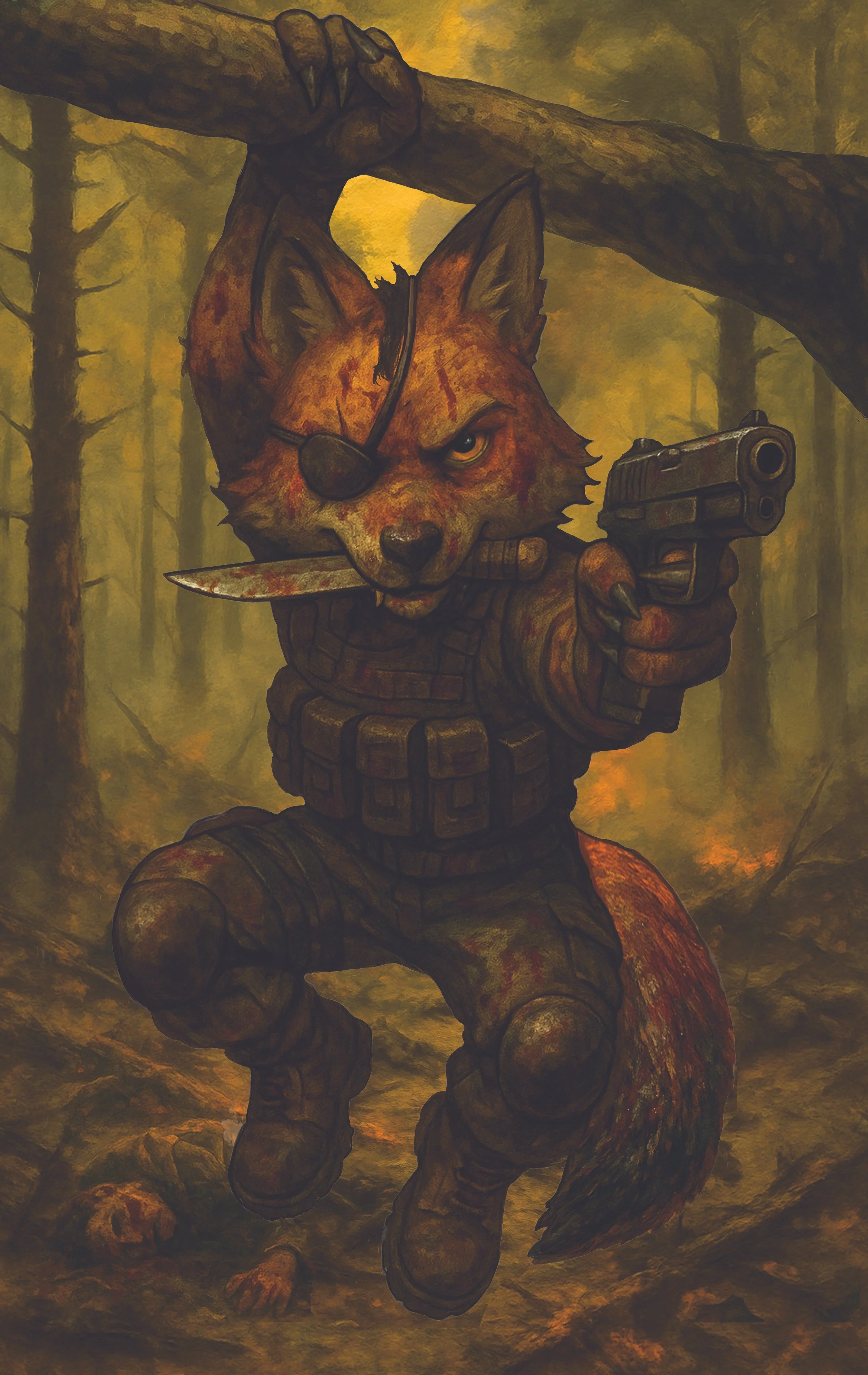 Skulk original concept artwork 2