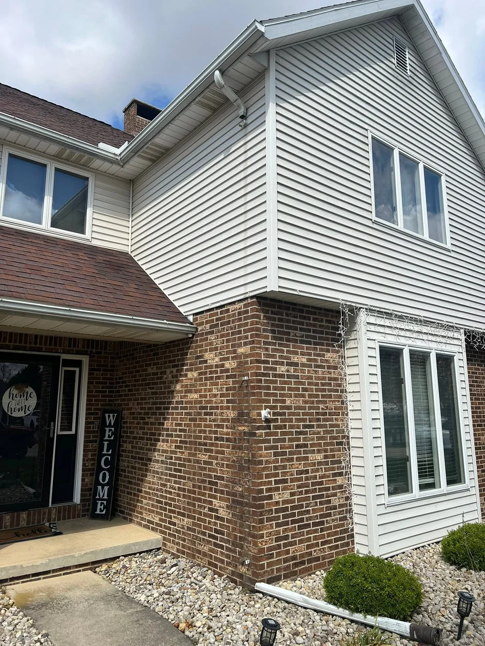 Gutters before