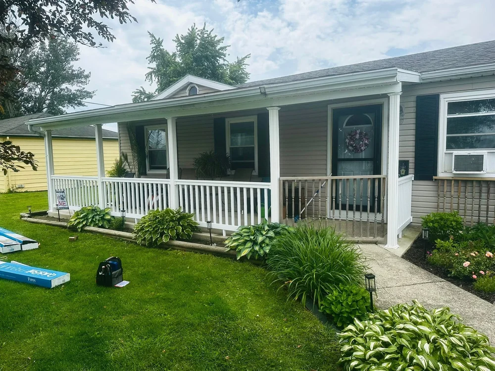 Completed home improvement