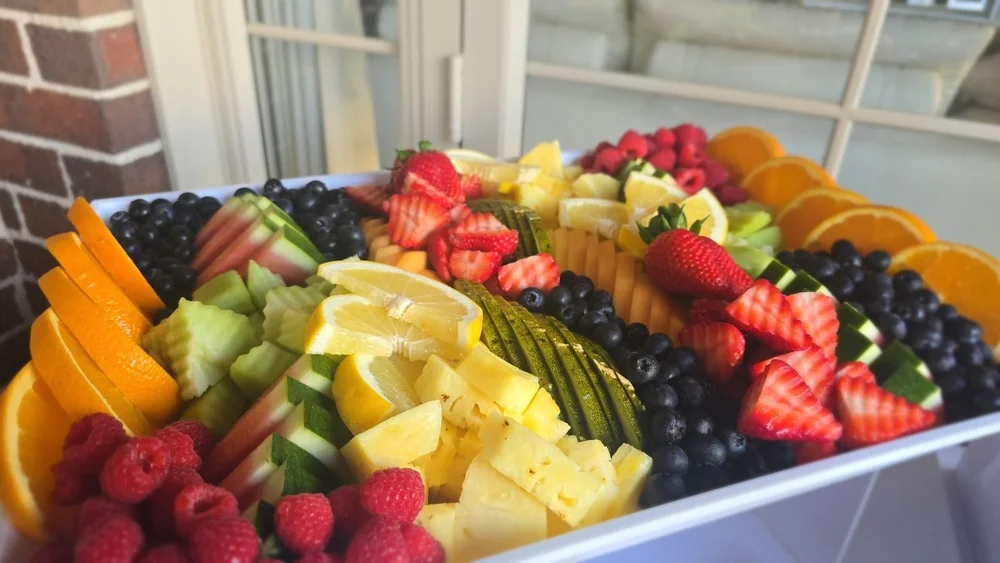 Fresh fruit platter