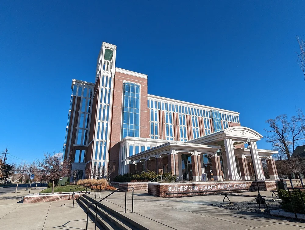 Rutherford County Judicial Building in Murfreesboro, Tennessee