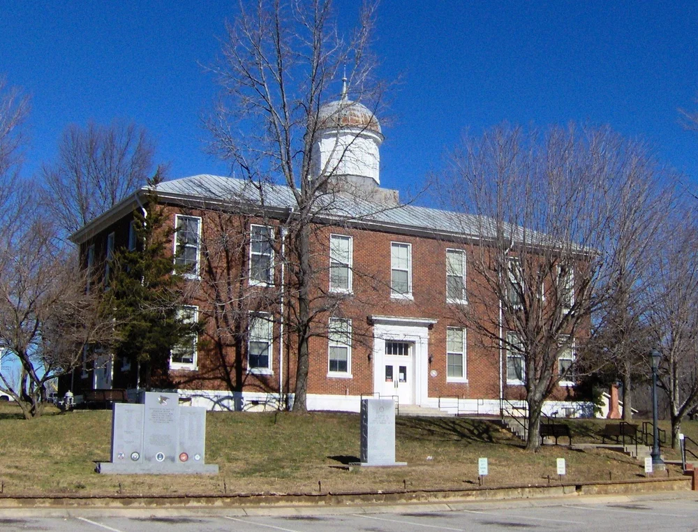 Historic Dickson County Courthouse in Charlotte, Tennessee