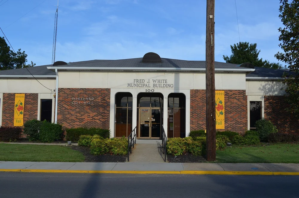Municipal building in Portland, Tennessee