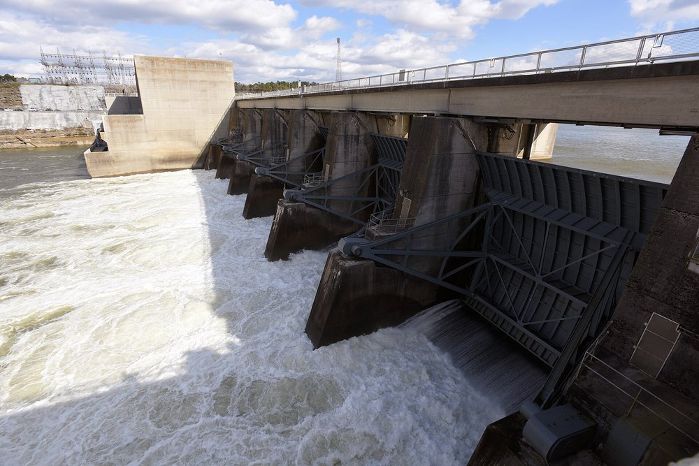 Old Hickory Dam on the Cumberland River