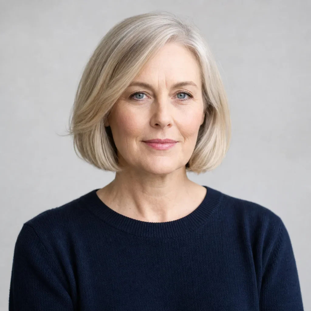 Studio portrait of Ingrid Søndergaard, executive director.
