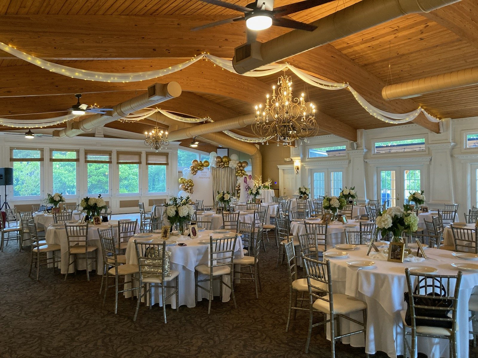 BellaVista anniversary celebration setup