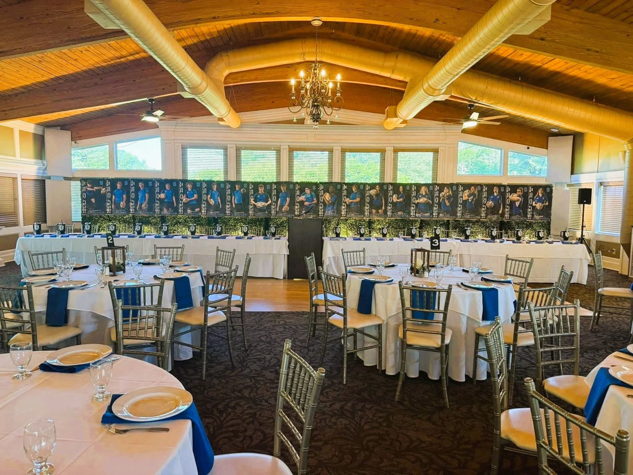 SHS Rugby full dance floor and multiple tables
