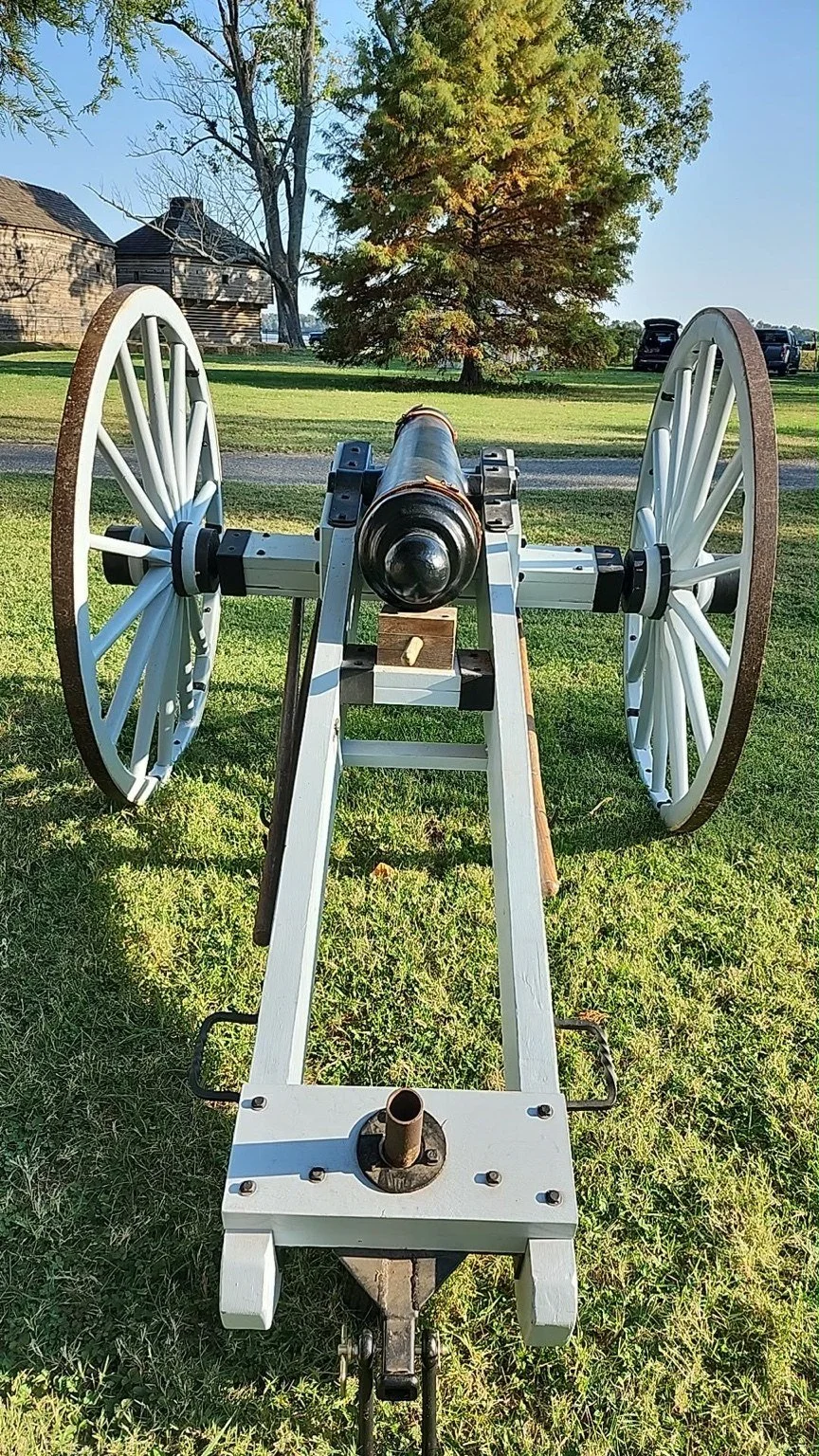 Supplied modern cannon photograph: front view