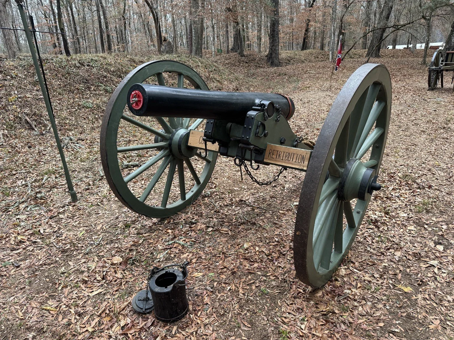 Supplied modern Waccamaw artillery reenactment photograph 7